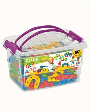 Click Clack Box 192 Parça 3+ Yaş | Dede Marka