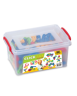 Click Clack Puzzle Küçük Box 96 Parça 3+ Yaş | Dede Marka