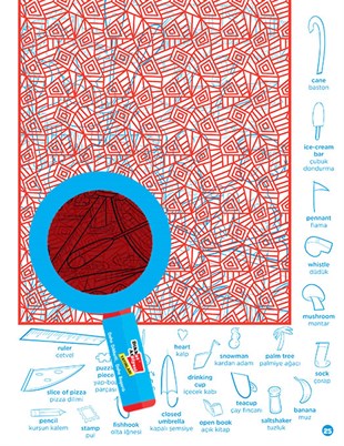 Dedektifler İçin Hidden Pictures Puzzle | 6+ Yaş