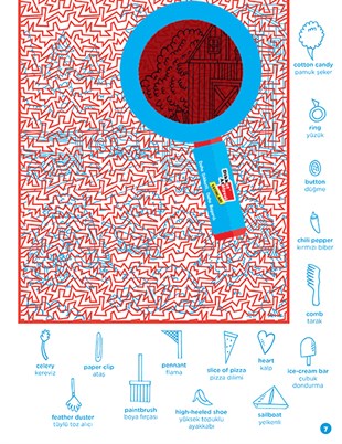 Dedektifler İçin Hidden Pictures Puzzle | 6+ Yaş