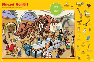 Dinozor Sevenler İçin Hidden Pictures | 4+ Yaş
