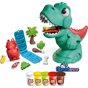 Dinozoru Besle Oyun Hamuru Seti | 3+ Yaş