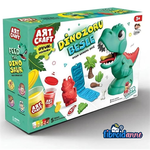 Dinozoru Besle Oyun Hamuru Seti | 3+ Yaş