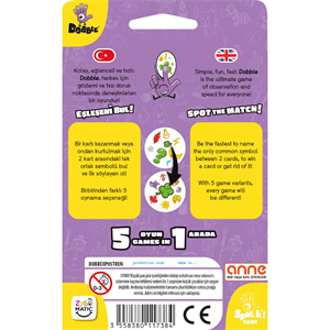 Dobble Refleks Oyunu | %100 Orijinal Oyun - 6+ Yaş