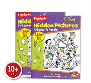 Favori Hidden Pictures 2li Set 10+ Yaş