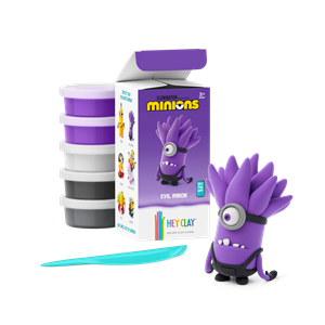 Hava ile Kuruyan Kil (5li kutu) - Minyonlar - Kötü Minyon Hey Clay | 3+ Yaş