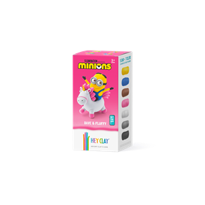 Hava ile Kuruyan Kil (5li kutu) - Minyonlar - Dave & Fluffy Hey Clay | 3+ Yaş