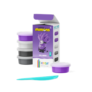 Hava ile Kuruyan Kil (5li kutu) - Minyonlar - Kötü Minyon Hey Clay | 3+ Yaş
