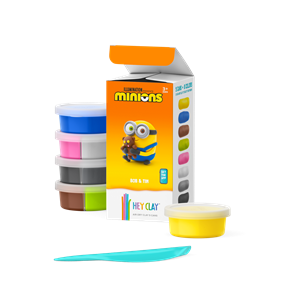 Hava ile Kuruyan Kil (5li kutu) - Minyonlar - Bob & Tim Hey Clay | 3+ Yaş