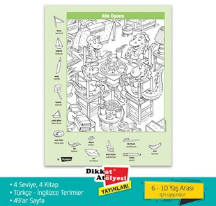 Hidden Pictures Gizli Resimler 4lü Set (6-10 Yaş)