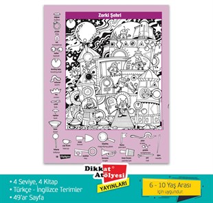 Hidden Pictures Gizli Resimler 4lü Set (6-10 Yaş)
