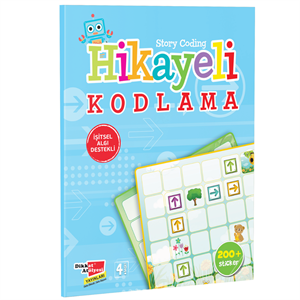 Hikayeli Kodlama 200 Sticker | 4+ Yaş