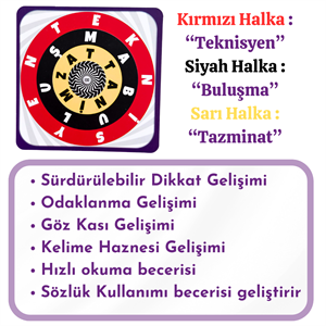 Kelimelerce - Concentration Kutu Oyunları Paketi | 7+ Yaş