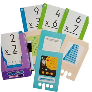 Kolay Öğrenme Yöntemiyle Yaz Sil Çarpım Tablosu