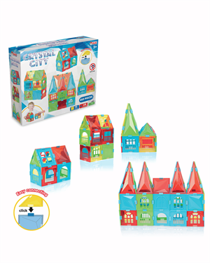 Manyetik Oyun Blokları 210 Parça Dede Marka