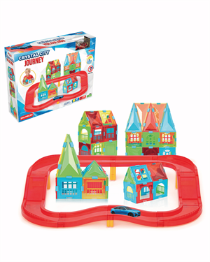 Manyetik Oyun Blokları Şehir Yolculuğu 240 Parça 3 Yaş üzeri | Dede Marka