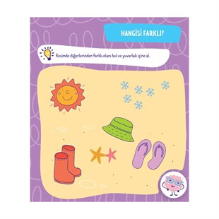 Mantıksal Düşünme Becerileri ve Dikkat Etkinlik Kitabı 2-4 Yaş