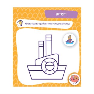 Mantıksal Düşünme Becerileri ve Dikkat Etkinlik Kitabı 2-4 Yaş