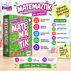 Matematik - Concentration Kutu Oyunları Paketi | 5+ Yaş