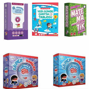 Matematik Geliştiren Oyunlar 5li Seti 6+ Yaş