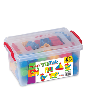 Maxi Tiktak Küçük Box 62 Parça 3+ Yaş | Dede Marka