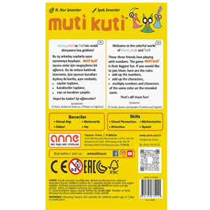 Muti Kuti | Beynin Sayılarla Dansı 7+ Yaş