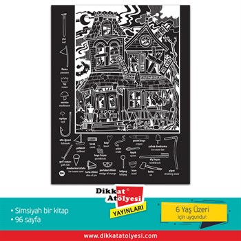 Parlayan Hidden Pictures  Puzzle Dikkat Geliştirme Kitabı | 7-99 Yaş