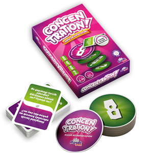 Concentration Kutu Oyunu  | İşitsel Zeka Geliştiren Kutu Oyunu  5-99 Yaş | Pundit Game 