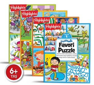 Puzzlemania Favori Puzzle 4lü Set | 6+ Yaş
