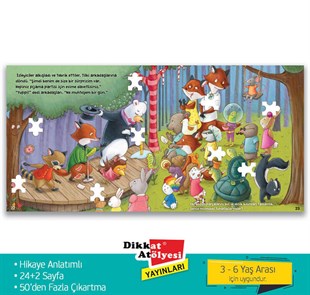 Sticker Bulmacalı Hikayeler 4lü Set