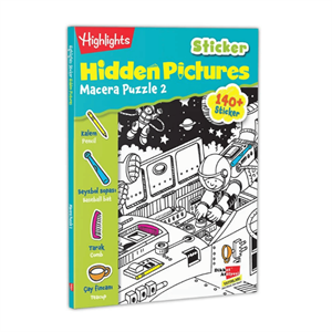 Sticker Hidden Pictures Macera Puzzle2li Set 4-7 Yaş | Dikkat Atölyesi