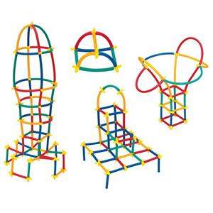 Süper Bambu Çubuklar 300 Parça | Dede Marka 36+ Ay ve üzeri