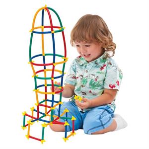 Süper Bambu Çubuklar 300 Parça | Dede Marka 36+ Ay ve üzeri