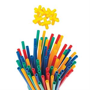 Süper Bambu Çubuklar 200 Parça | Dede Marka 36+ Ay üzeri