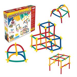 Süper Bambu Çubuklar 200 Parça | Dede Marka 36+ Ay üzeri