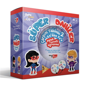 Süper Dahiler Çarpım Tablosu (6xdan 9xa)