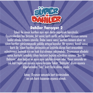 Süper Dahiler Çarpım Tablosu (6xdan 9xa)