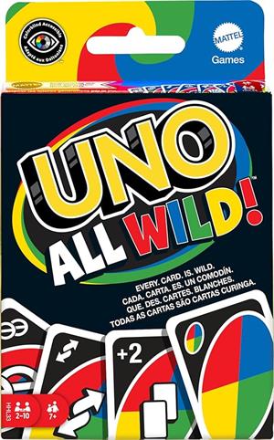 Uno All Wild Oyun Kartları | Mattel Orijinal