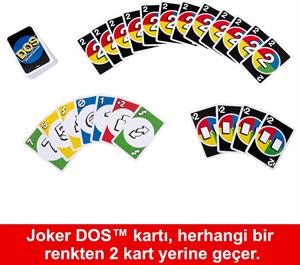 Uno Dos Oyun Kartları | Mattel Orijinal