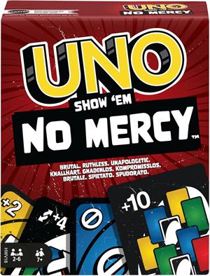 Uno No Mercy Oyun Kartları | Mattel Orijinal