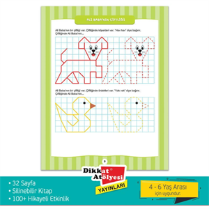 Yaz Sil 100 Etkinlikte İnce Motor Gelişimi Hikaye Anlatımlı