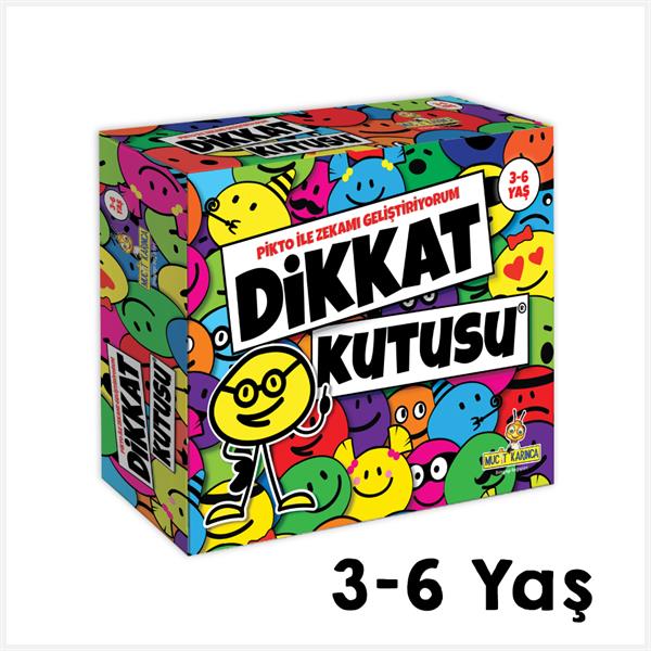  Dikkat Kutusu 3-6 Yaş - Pikto İle Zekamı Geliştiriyorum 