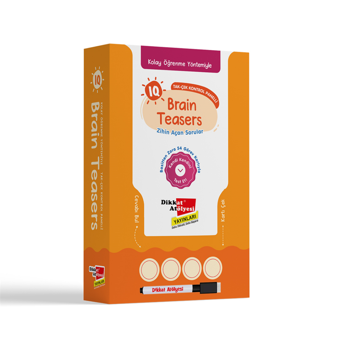 Bilsem ve Kanguru Matematik Sınavı İçin IQ Brain Teasers Zihin Açan Sorular