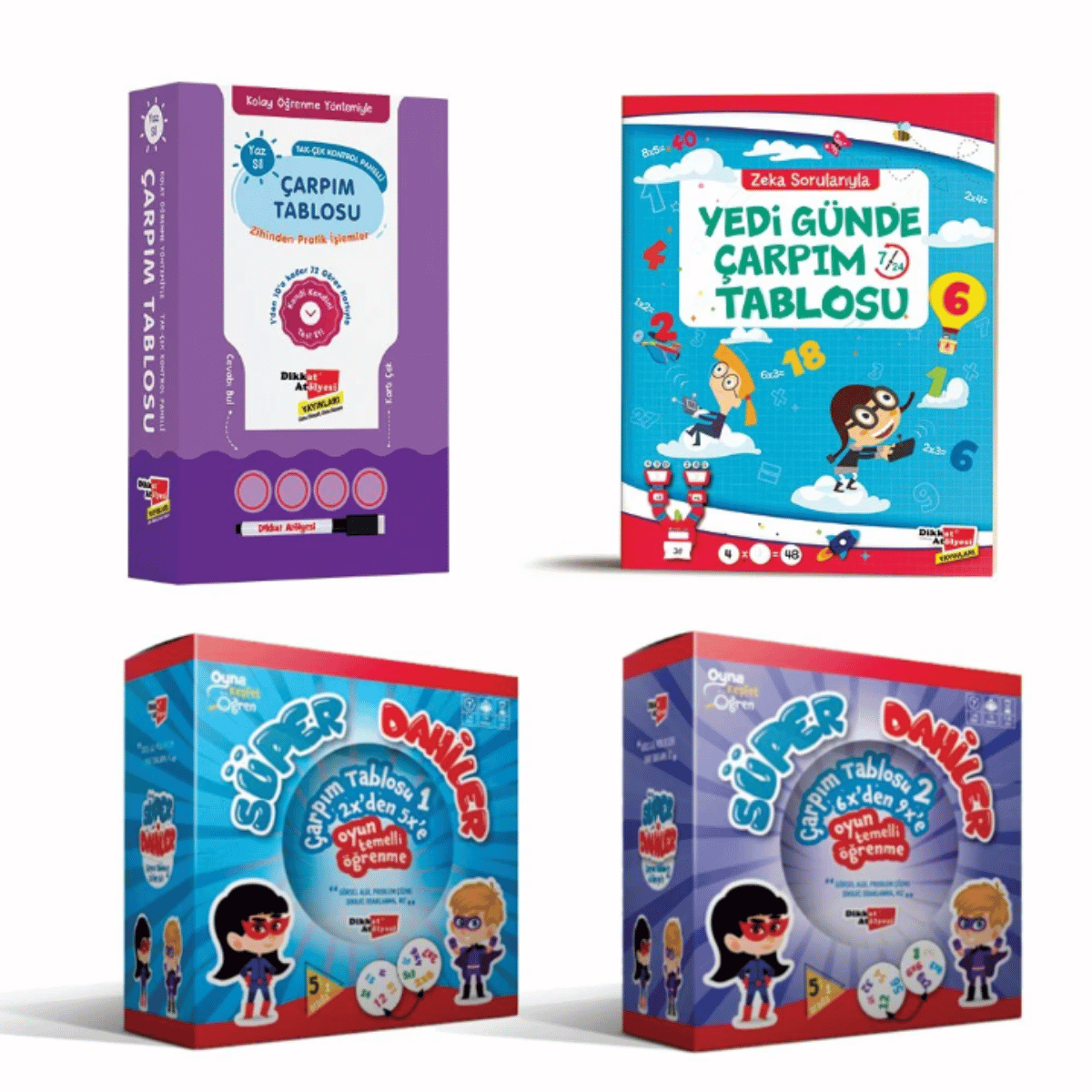 Çarpım Tablosu Seti 6+ Yaş