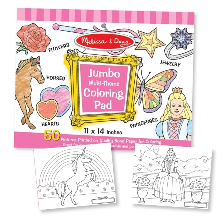 Dev Boyama Kitabı - Pembe | Melissa&Doug