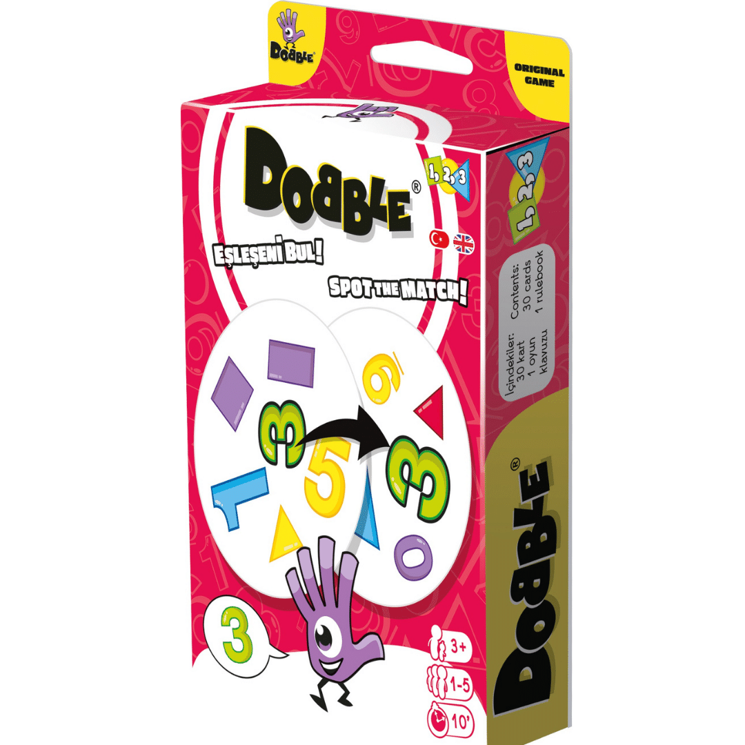 Dobble 1,2,3 Eco Sayılar | 4+ Yaş