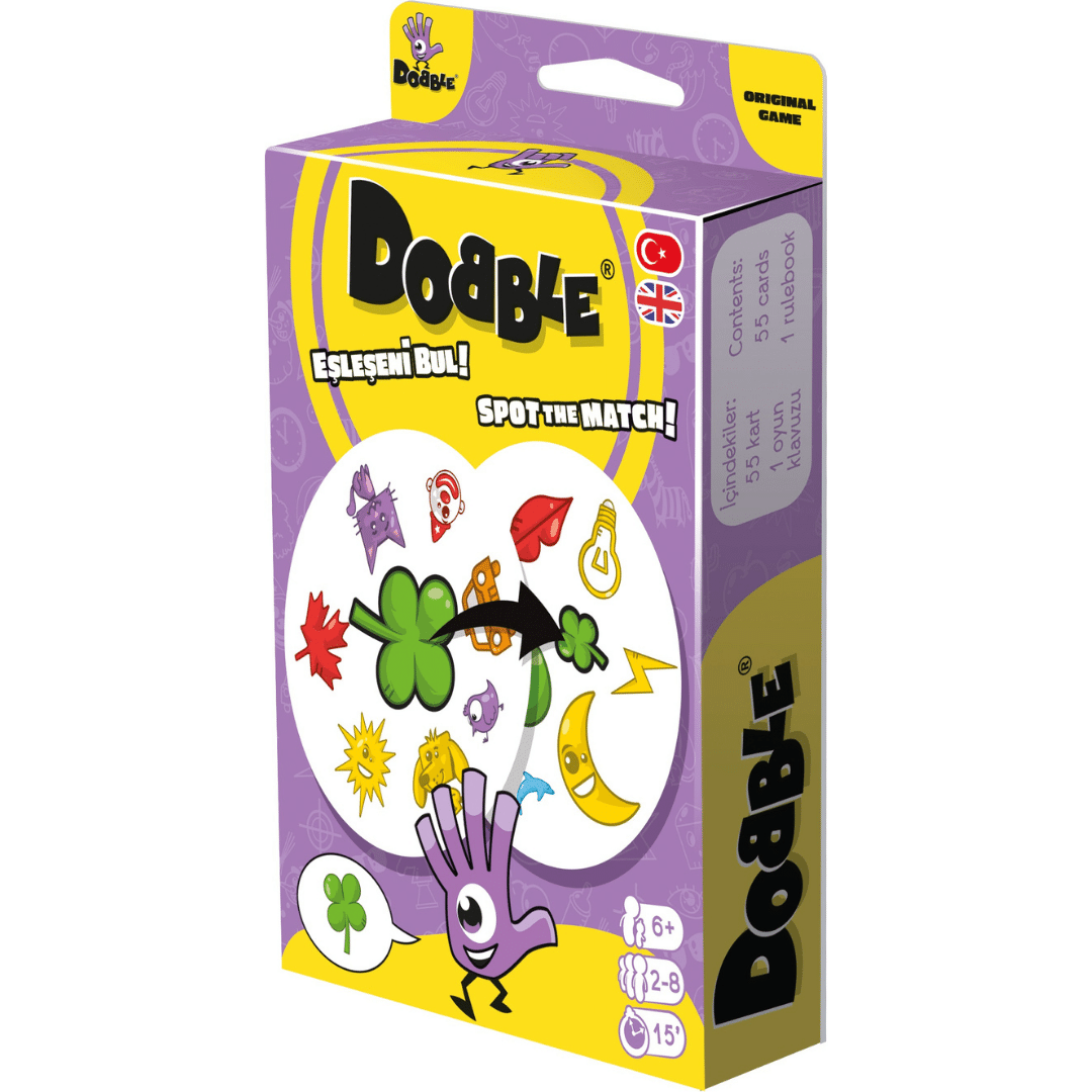 Dobble Refleks Oyunu | Orijinal Oyun - 6+ Yaş