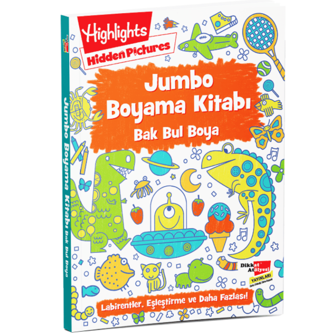 Jumbo Boyama Kitabı Bak Bul Boya | 4 Yaş Üzeri