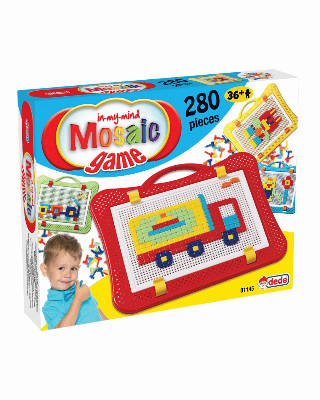 Mozaik Oyunu 280 Parça 3+ Yaş | Dede Marka
