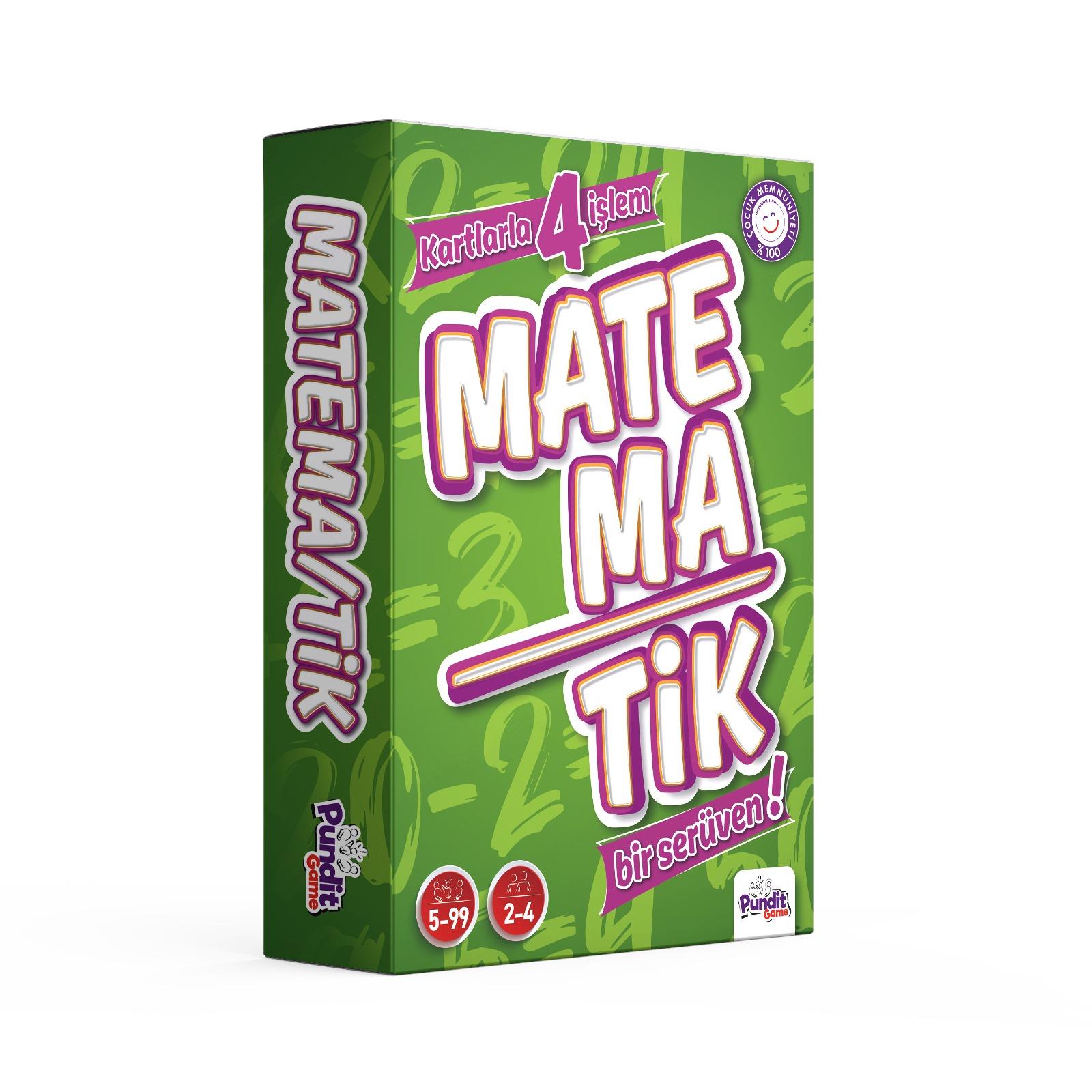 Pundit Game Matematik Kutu Oyunu | Matematik Zekası Geliştiren 4 İşlem Oyunu 5+ Yaş   